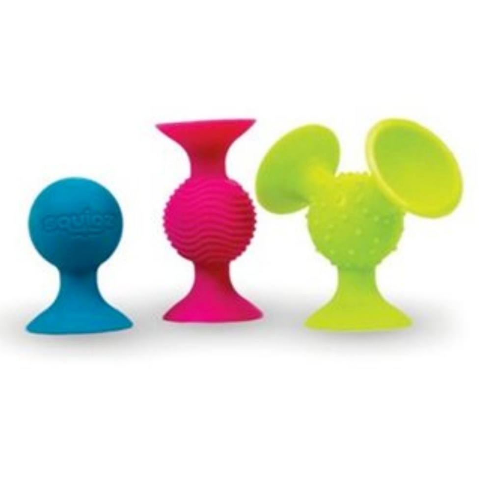 New sensory rattle fait brain toys pipSquigz